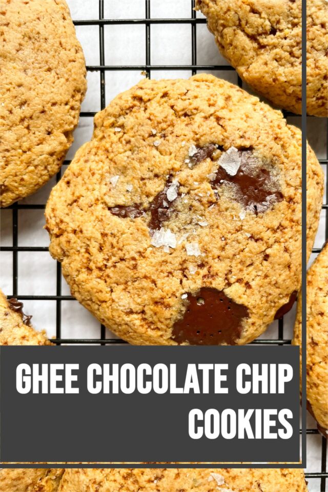 Ghee Chocolate Chip Cookies