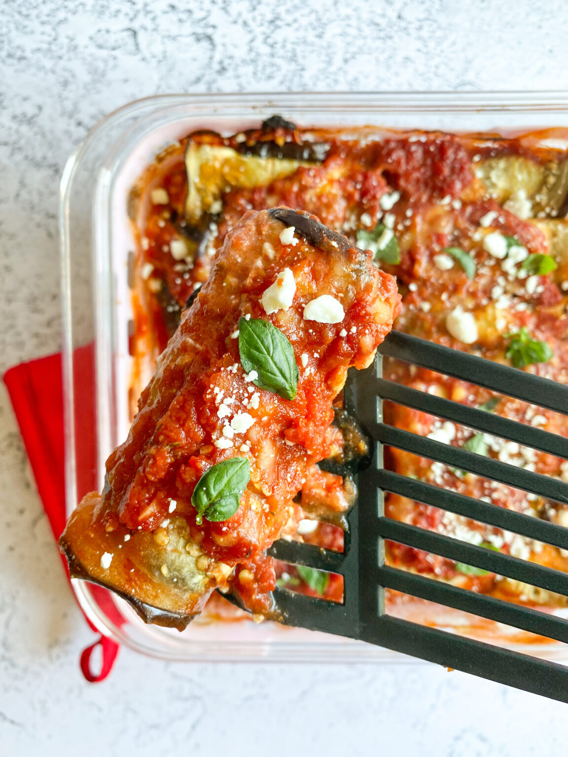Light Eggplant Rollatini