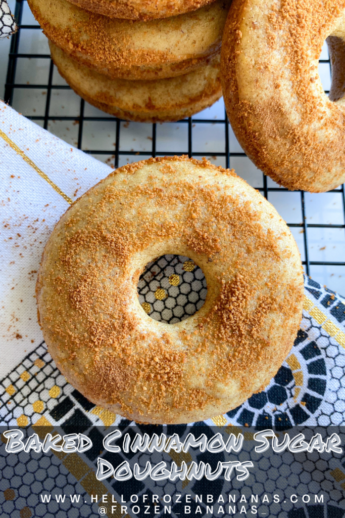 Baked Cinnamon Sugar Doughnuts