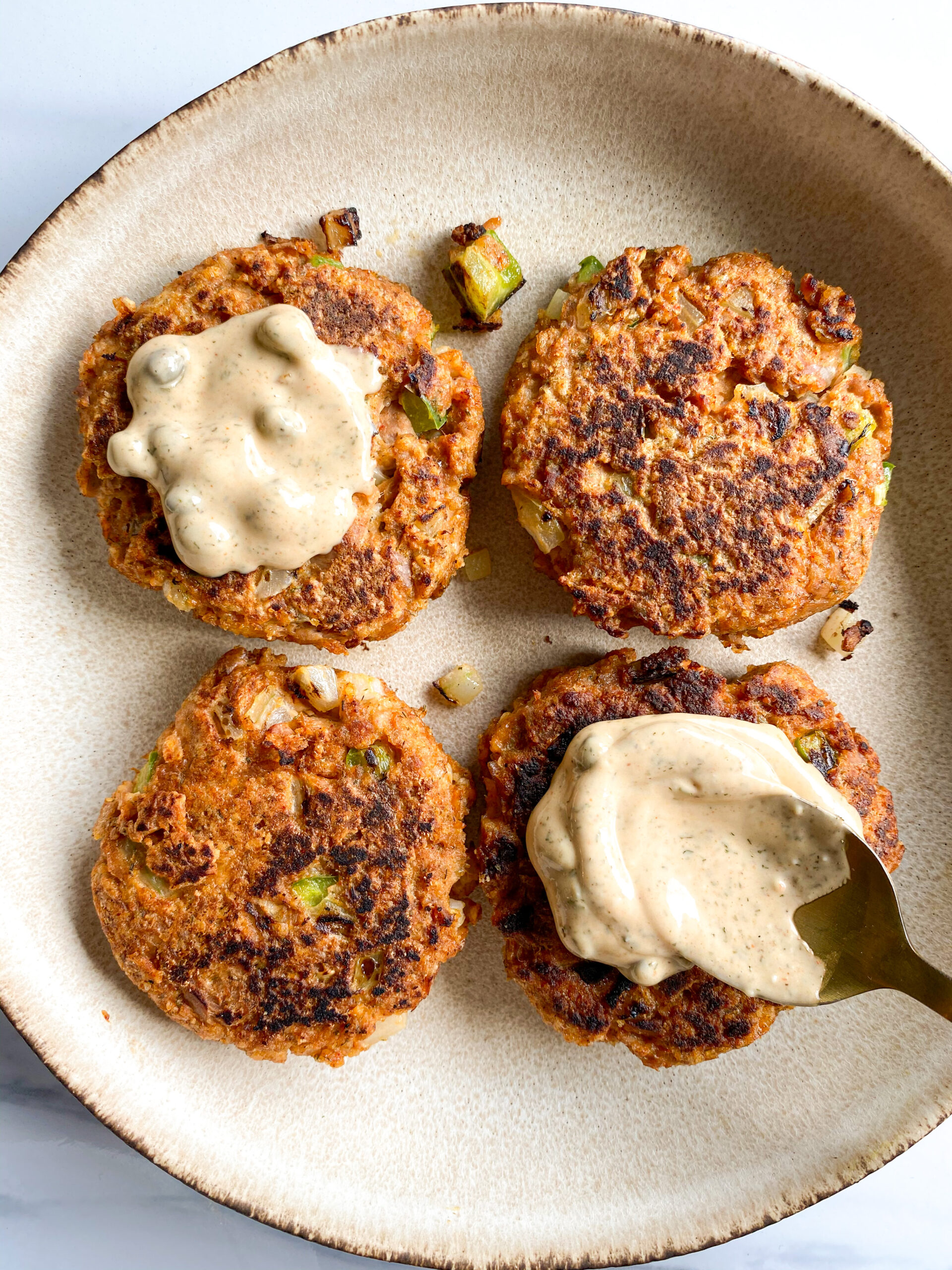 Tuna Patties with Dairy Free Aioli