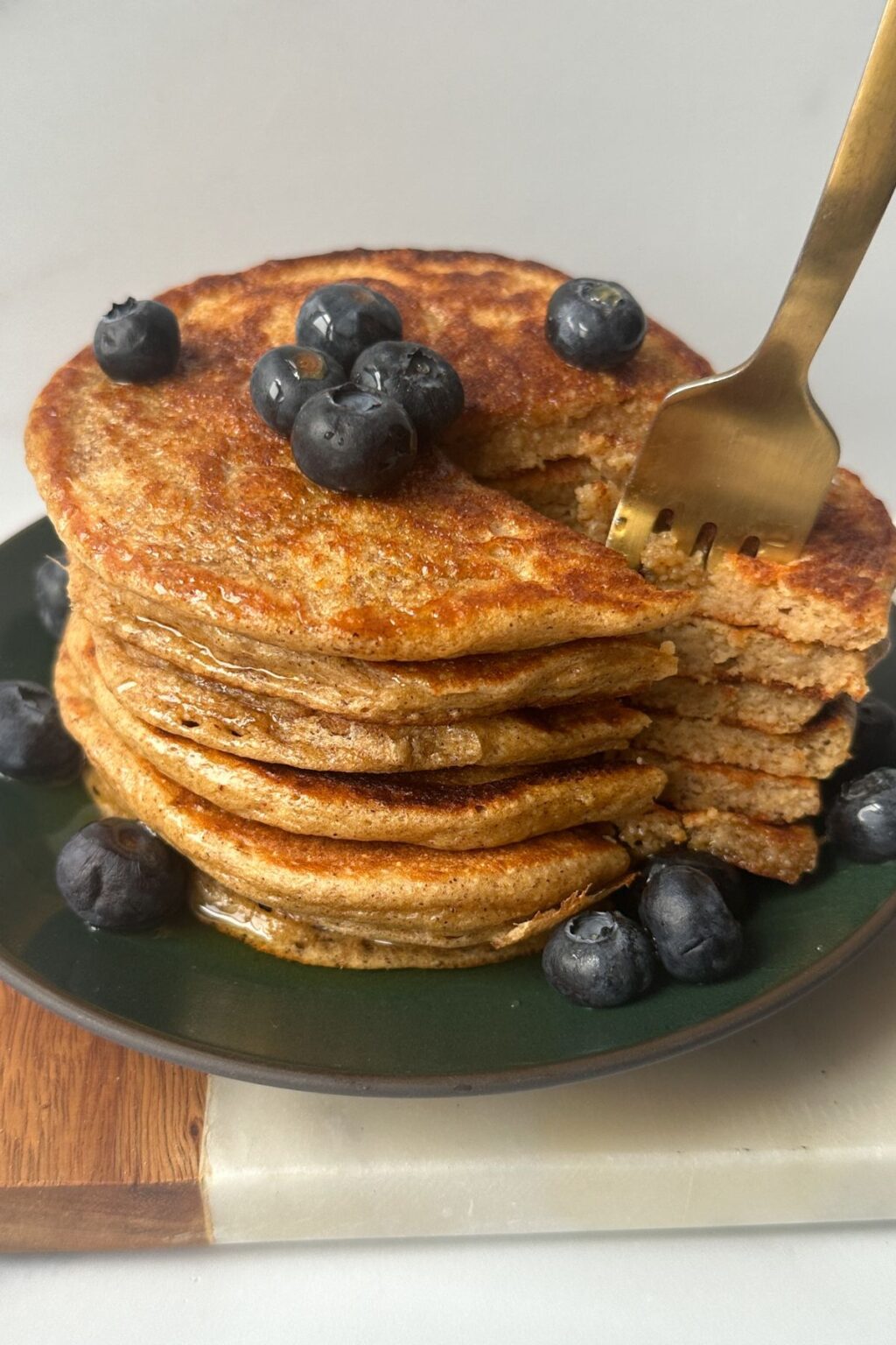 Cottage Cheese Oatmeal Pancakes