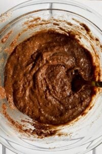 Batter for Gluten Free Chocolate Donuts.