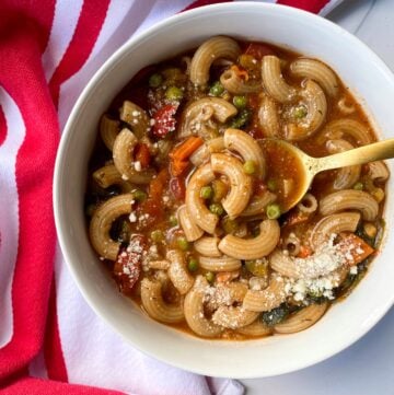 Easy Vegetable Pasta Soup