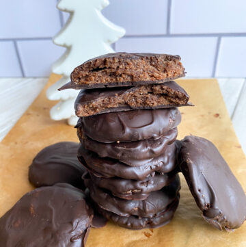 Healthy Thin Mint Cookies