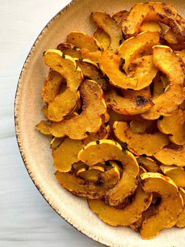 Air Fryer Delicata Squash Recipe