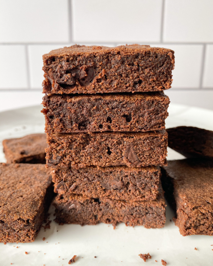 Easy One Bowl Oat Flour Brownies Gluten Free 7 Ingredients