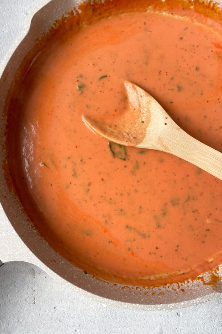 Pasta with Coconut Milk Sauce