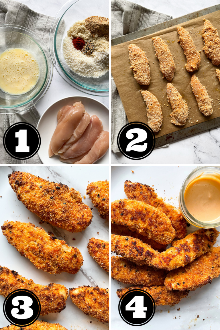 Crispy Healthy Oven Baked Chicken Tenders