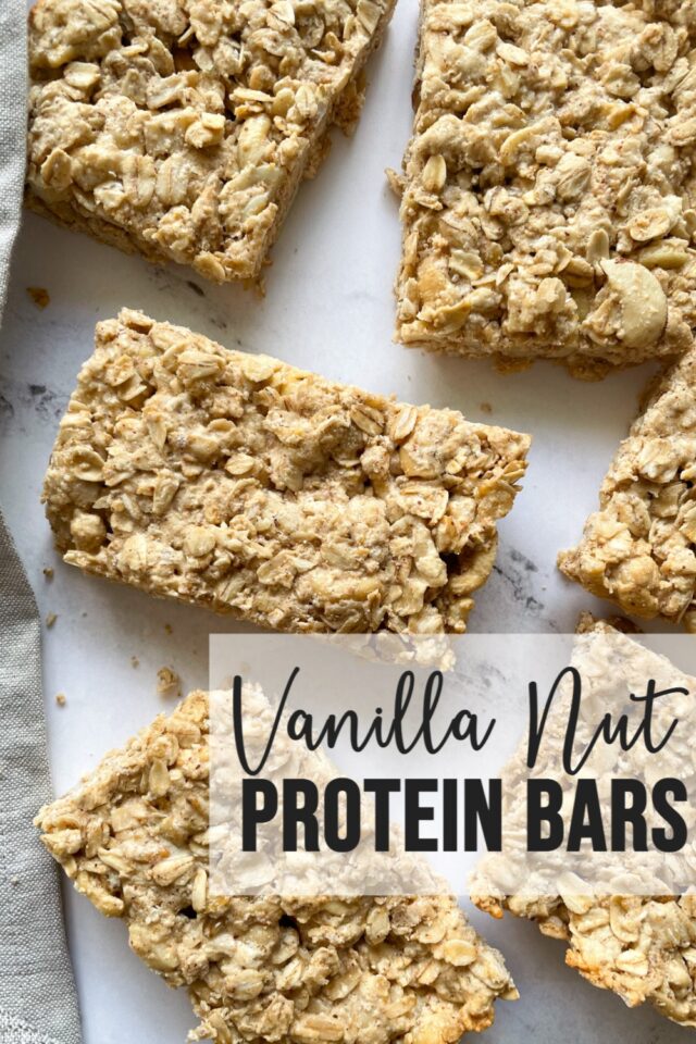 Vanilla Nut Protein Bars