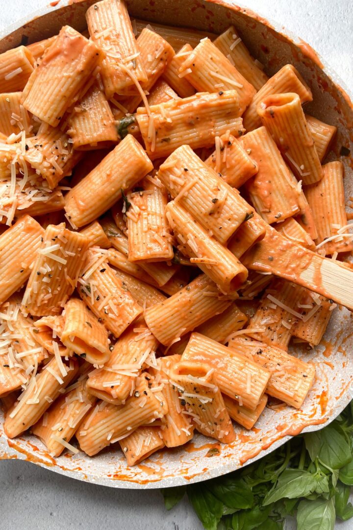 Pasta with Coconut Milk Sauce