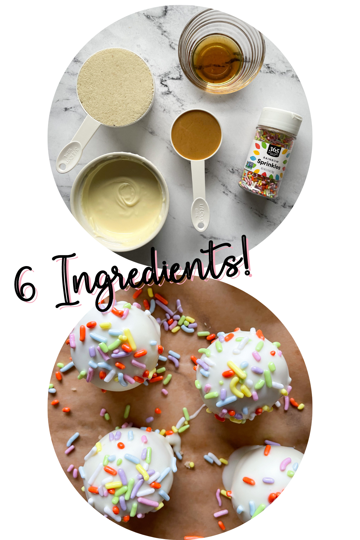 No Bake Birthday Cake Truffles