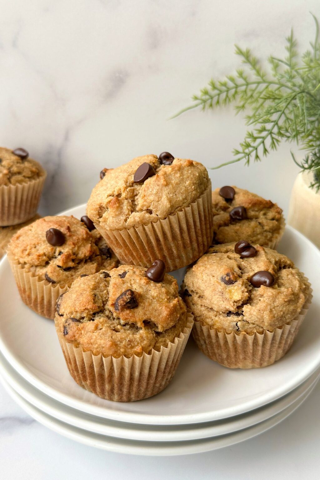 Eggless Banana Muffins