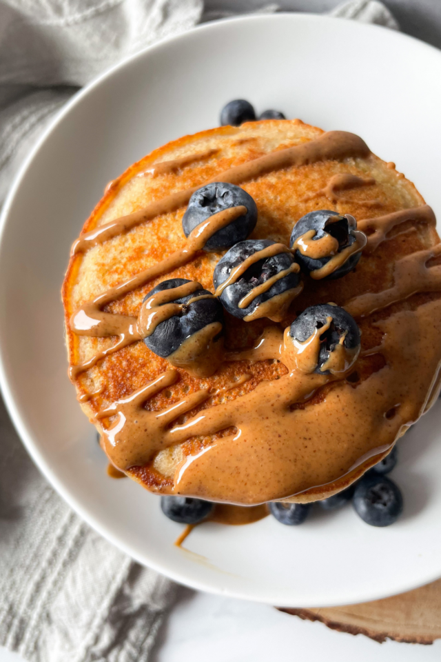 Healthy Kefir Pancakes (with Oat Flour)