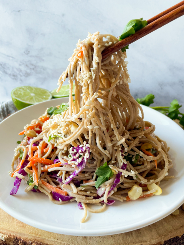Cold Noodle Salad - hellofrozenbananas.com