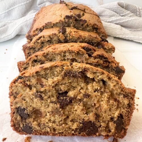 Oat Flour Banana Bread