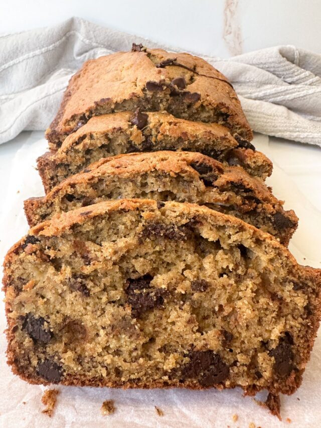 Easy Oat Flour Banana Bread