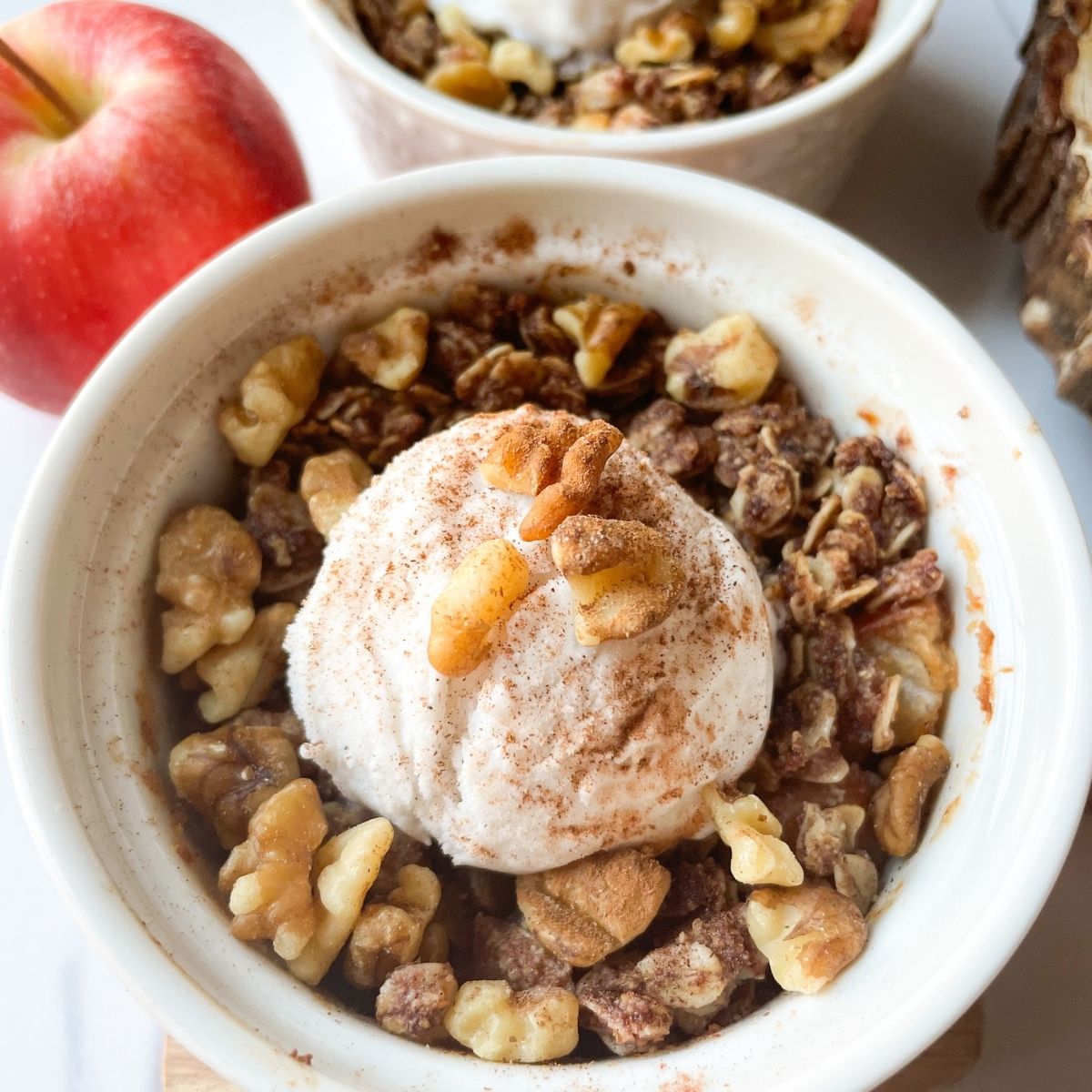 Healthy Apple Crisp (No Added Sugar)