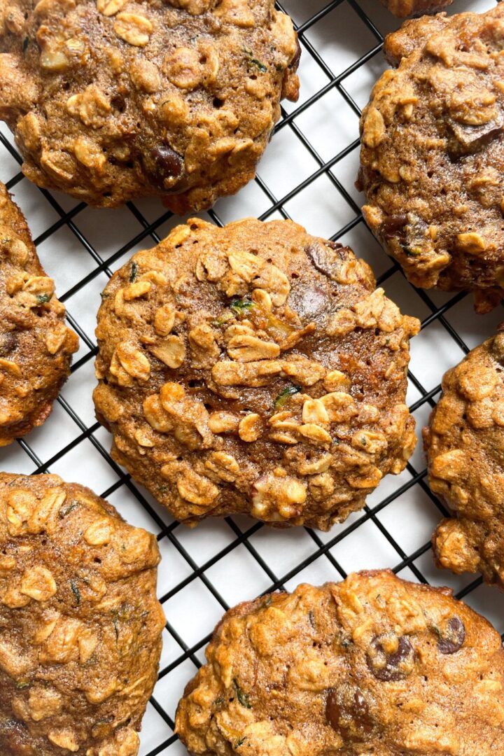 Zucchini Chocolate Chip Cookies