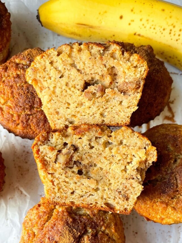 Almond Flour Banana Muffins Story