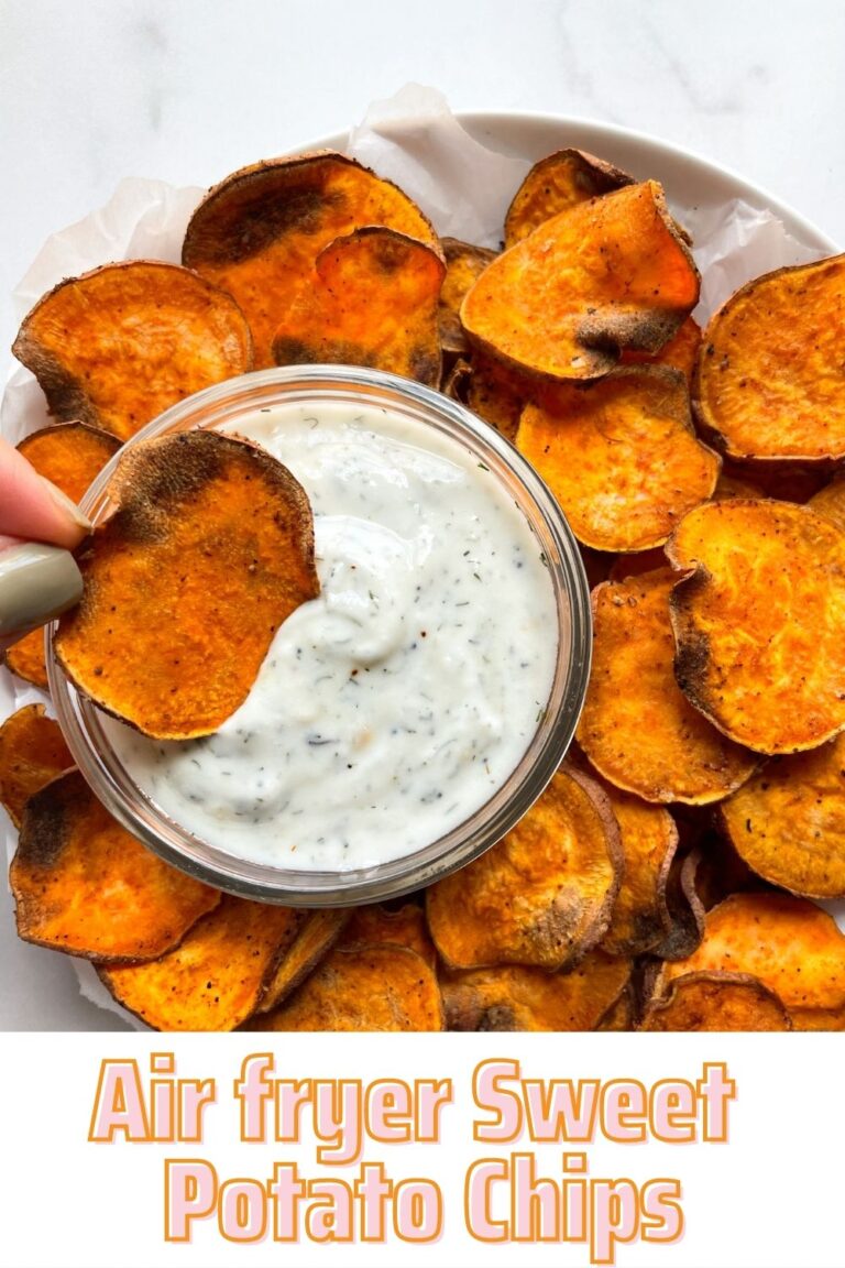 Air fryer Sweet Potato Chips