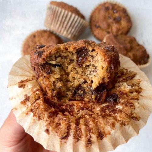 Almond Flour Banana Muffins