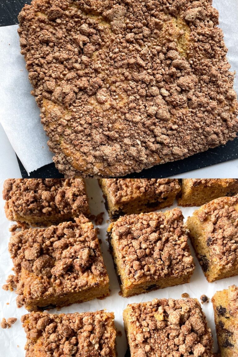 Healthy Coffee Cake (with Almond Flour)
