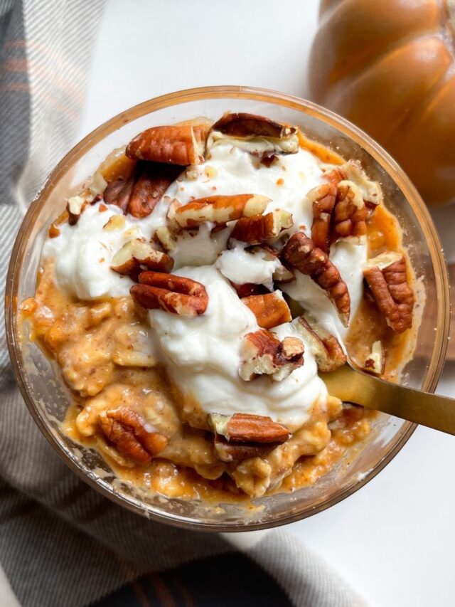 Pumpkin Overnight Oats