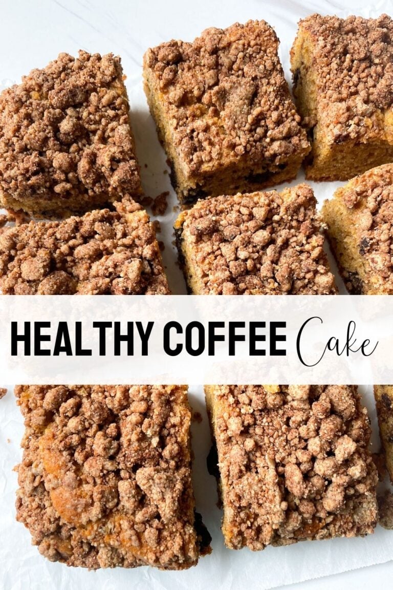 Healthy Coffee Cake (with Almond Flour)