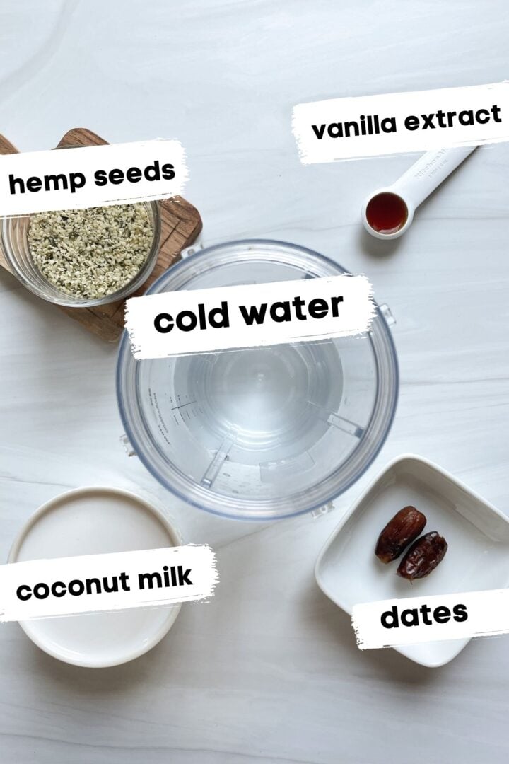 How to Make Hemp Seed Milk