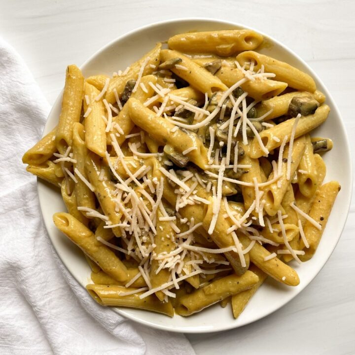 Vegan Creamy Mushroom Pasta