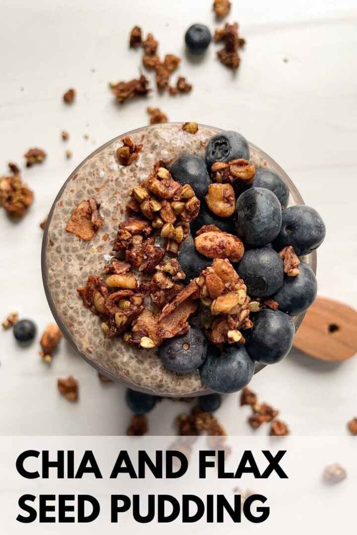 Chia and Flaxseed Pudding