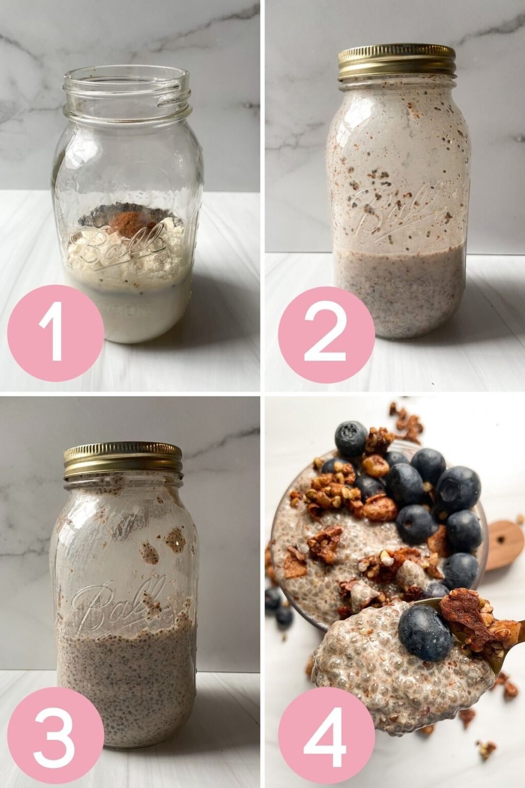 Chia and Flaxseed Pudding