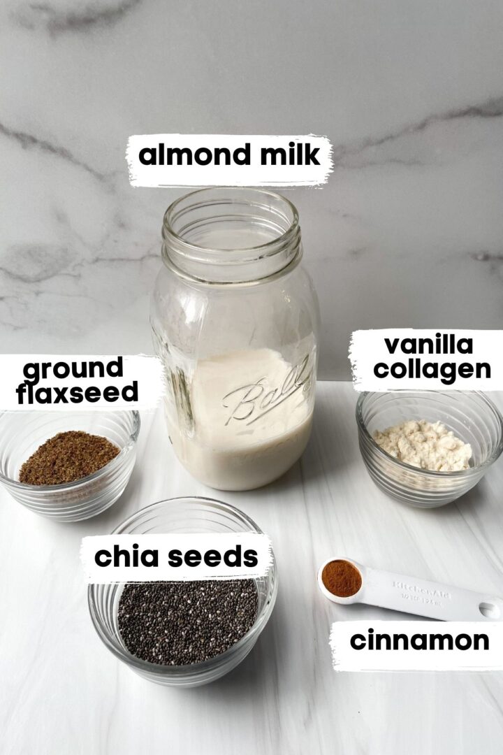 Chia and Flaxseed Pudding