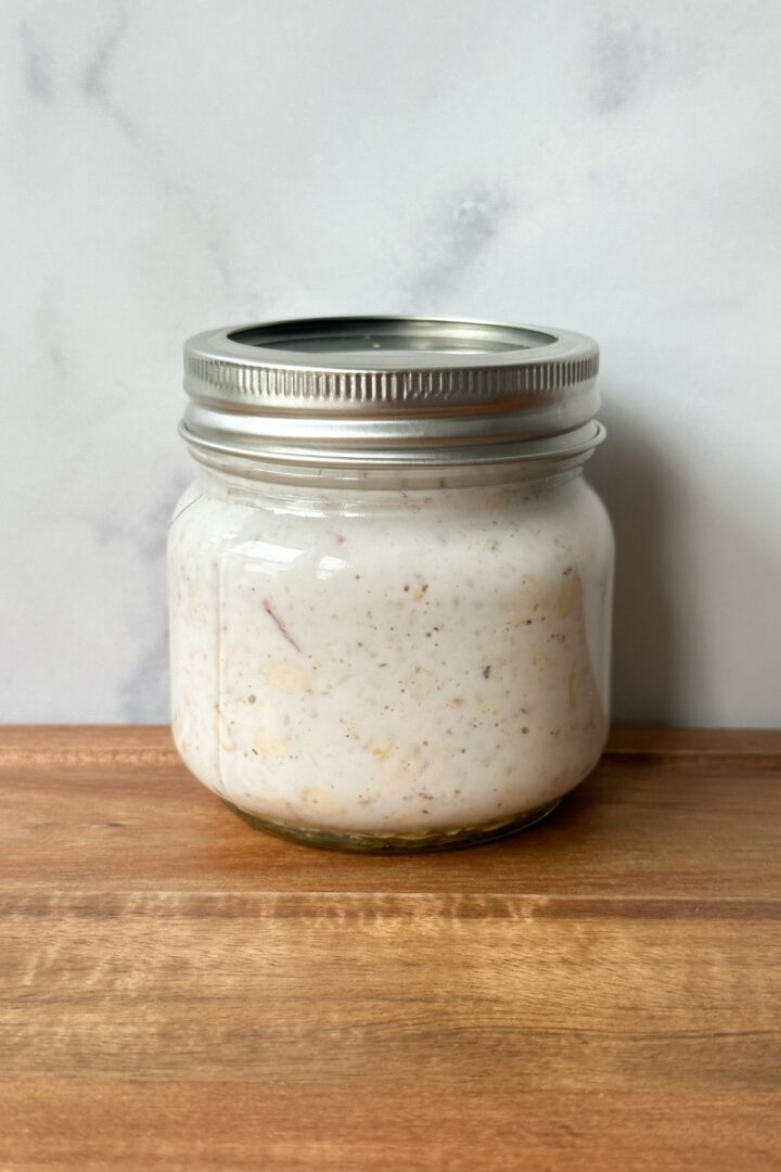 Overnight Oats with Coconut Milk