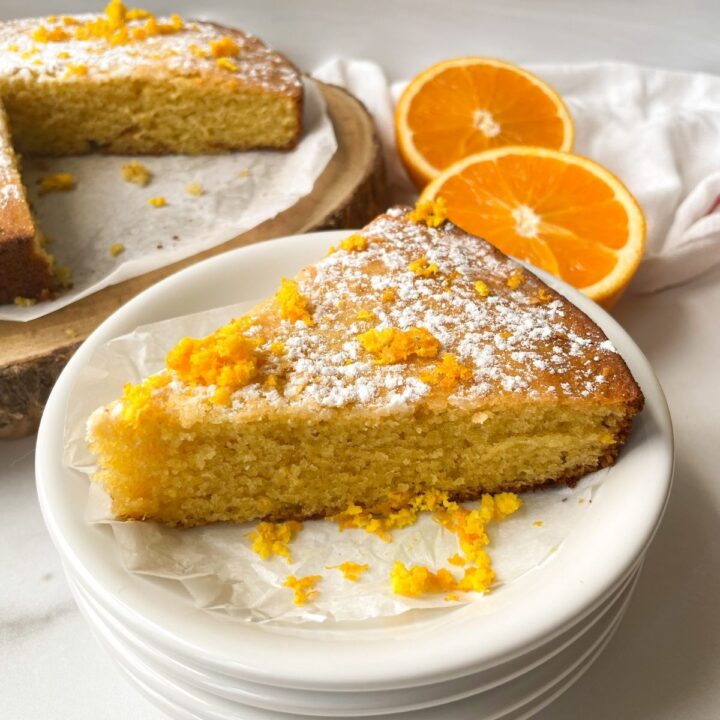Gluten Free Olive Oil Cake (with Orange and Almond Flour