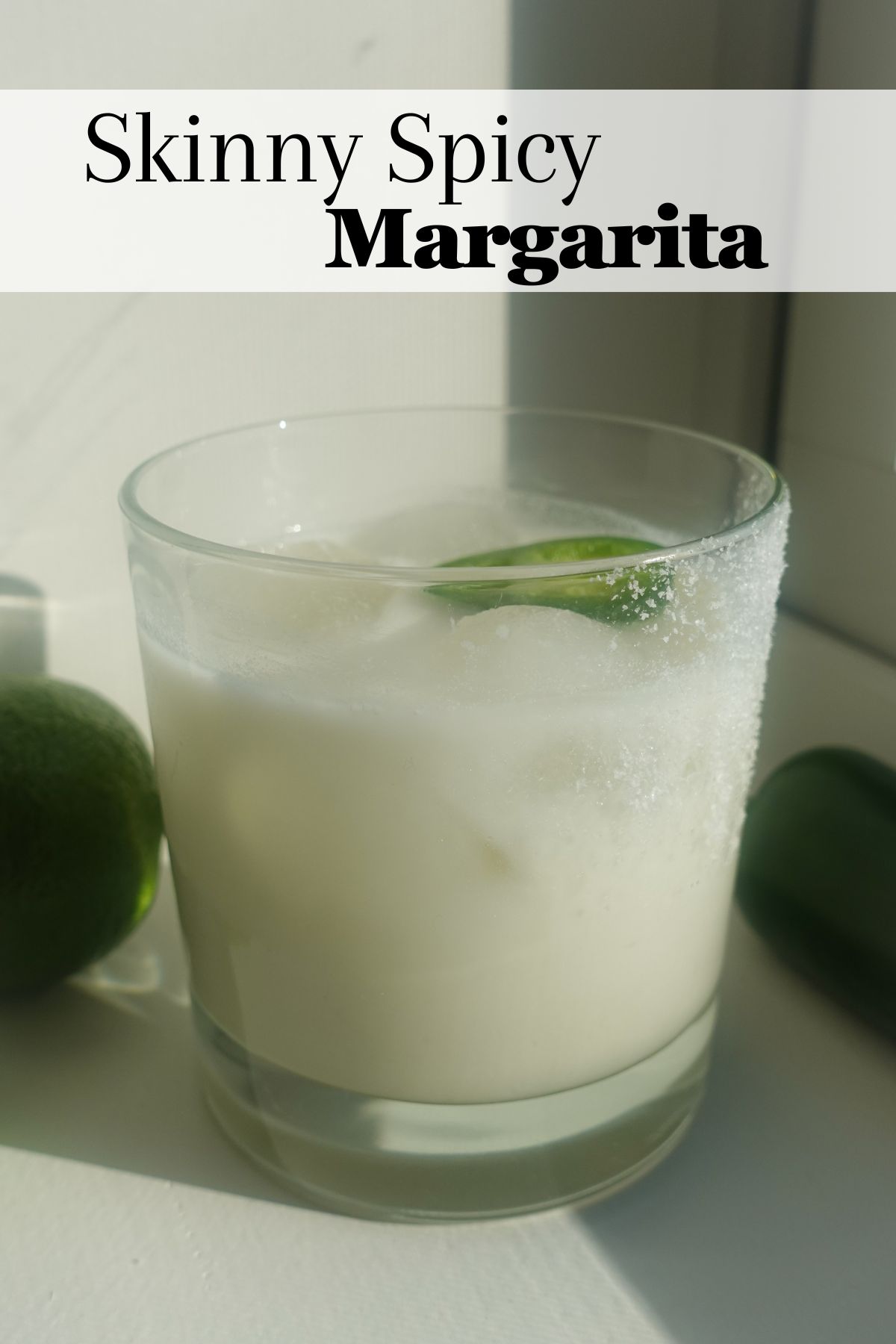 Skinny Spicy Margarita Recipe - hellofrozenbananas.com