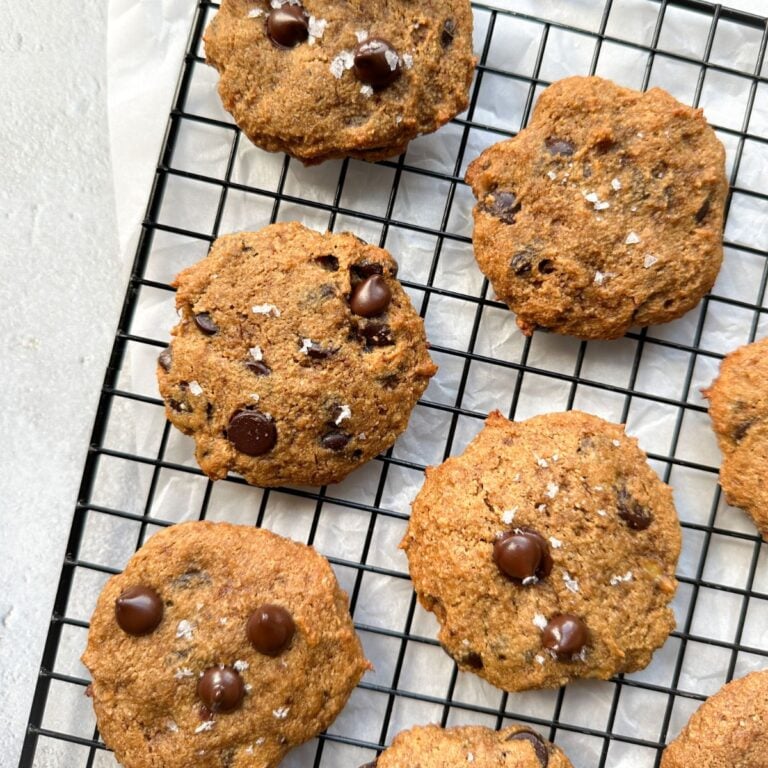 Almond Flour Banana Cookies