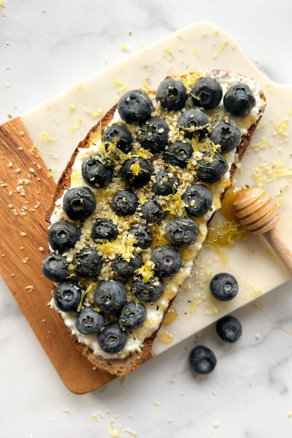 Cottage Cheese Toast (Sweet and Savory!)