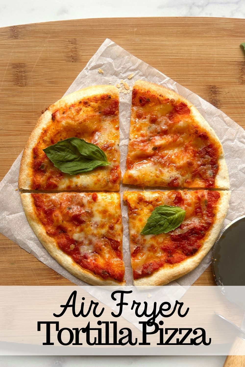 Air Fryer Tortilla Pizza - hellofrozenbananas.com