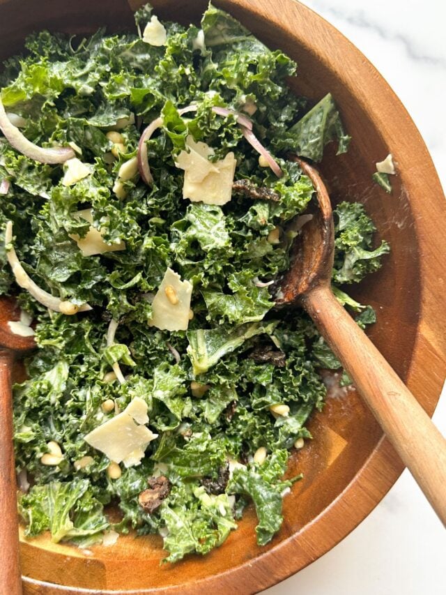 Tahini Kale Salad