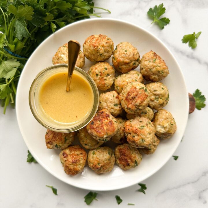 Air Fryer Turkey Meatballs