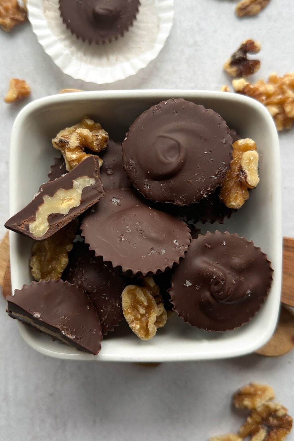 Chocolate Walnuts - hellofrozenbananas.com