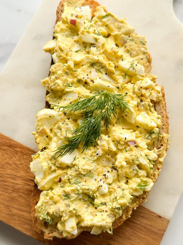 No Mayo Egg Salad
