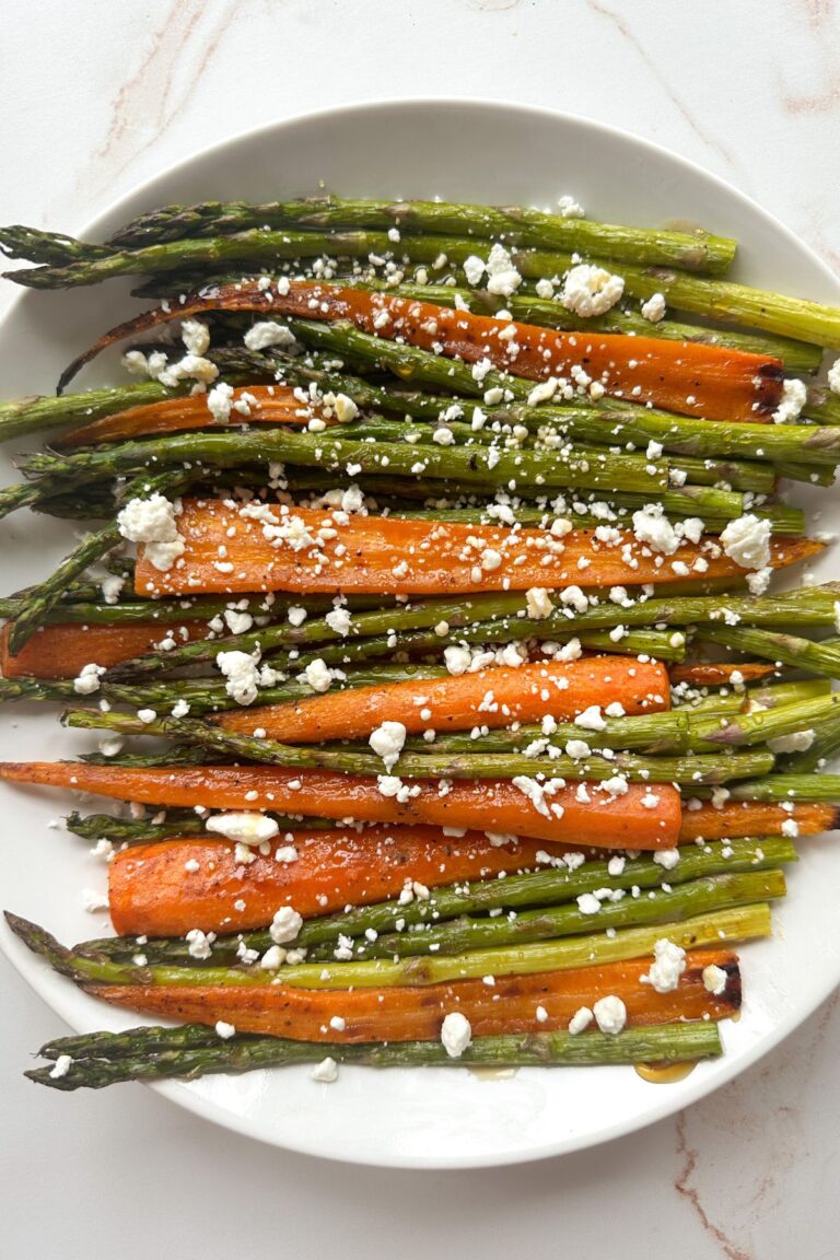 Roasted Asparagus and Carrots