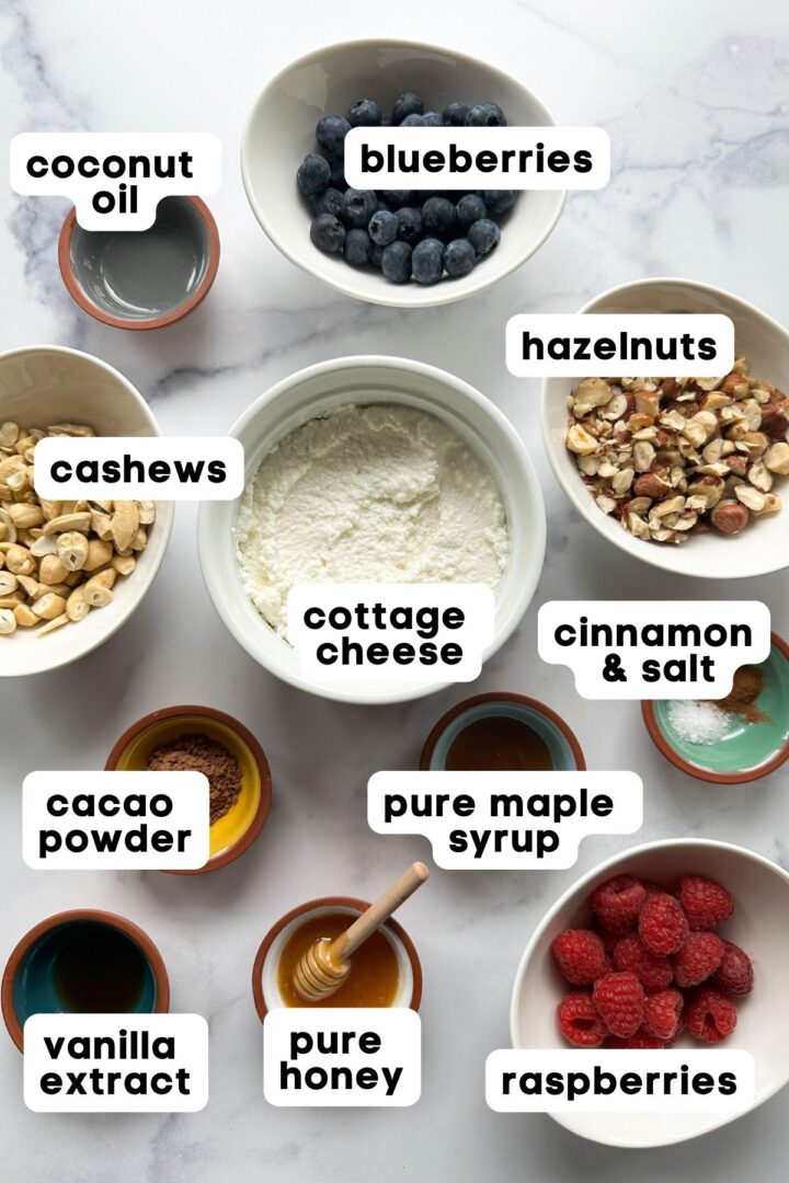 Cottage Cheese and Fruit Parfait