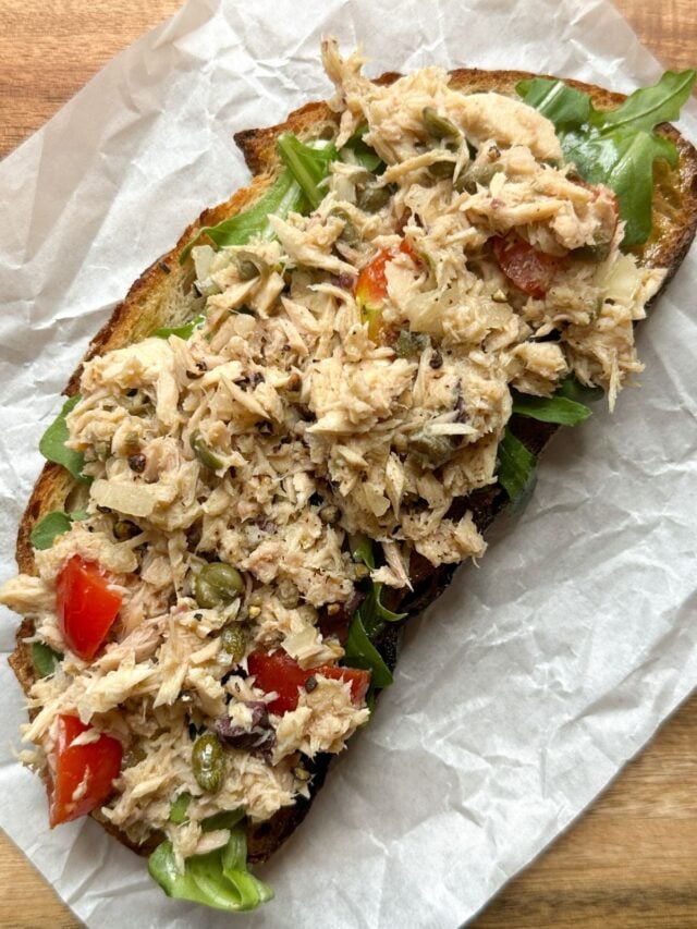 Healthy Tuna Salad without Mayo