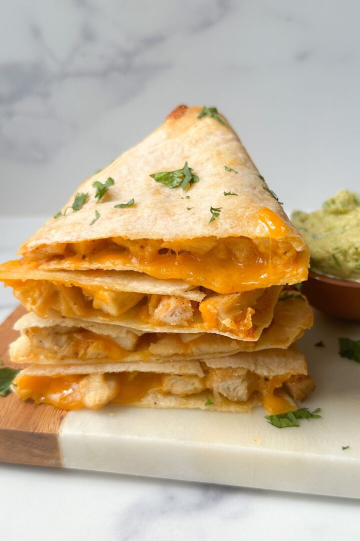 Air Fryer Chicken Quesadilla