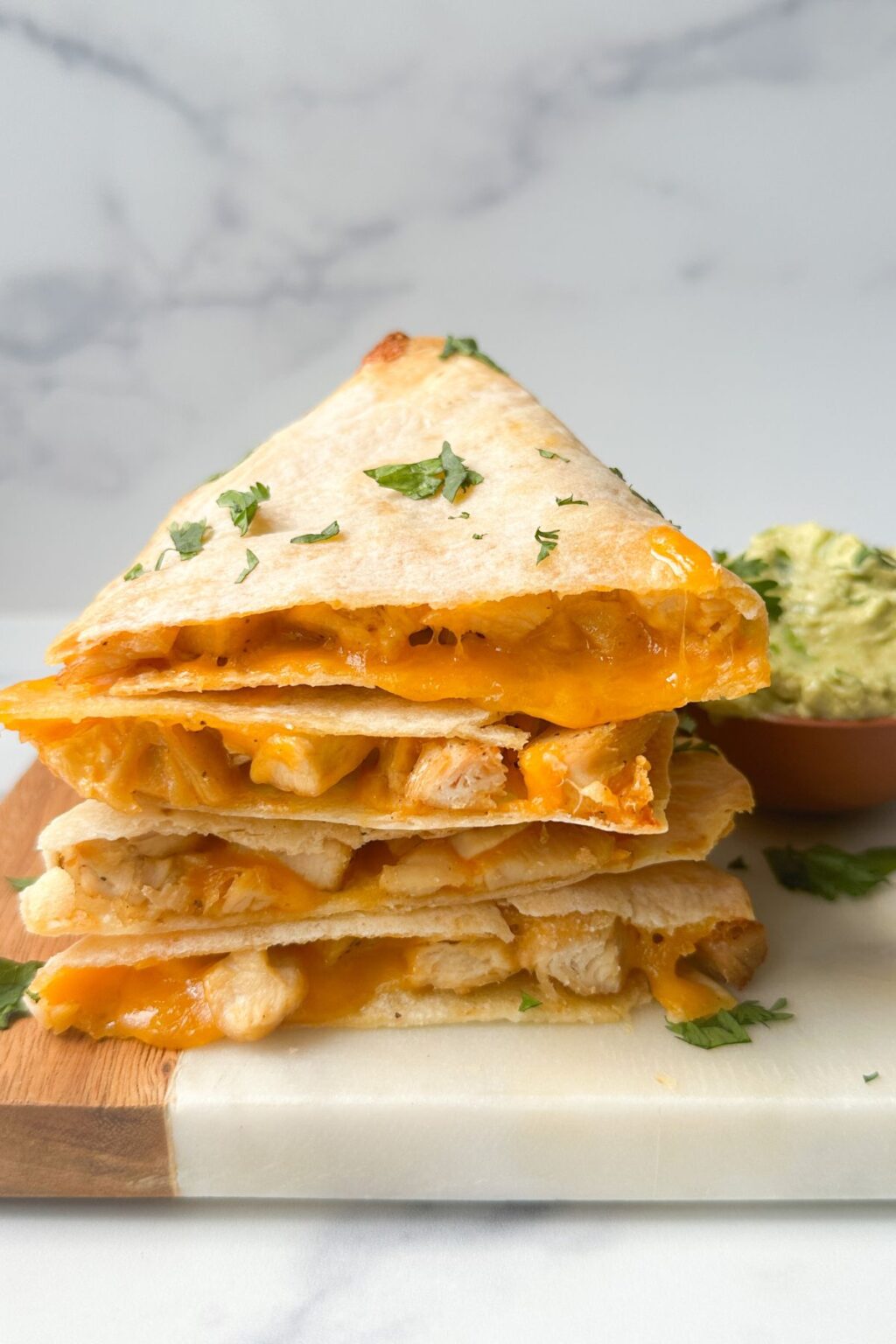 Air Fryer Chicken Quesadilla