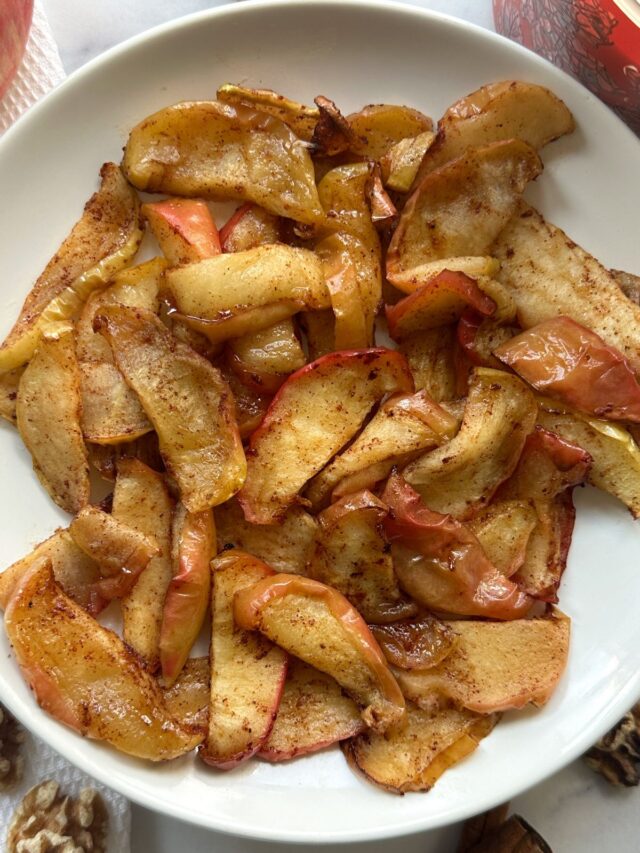 Easy Air Fryer Apples Hellofrozenbananas