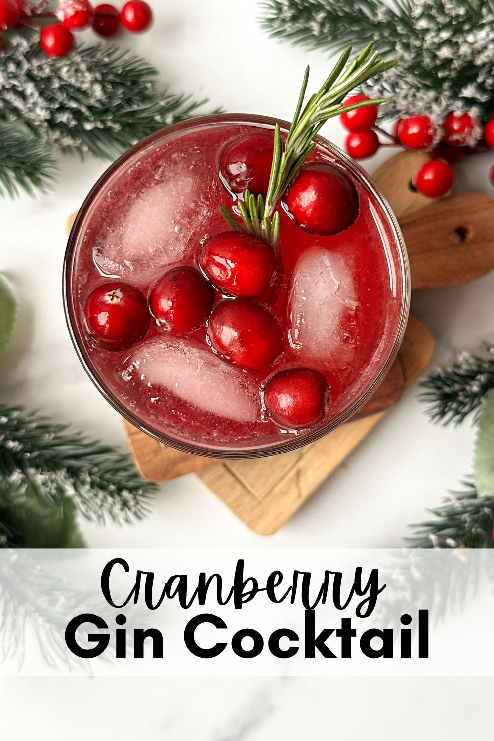 Cranberry Gin Cocktail